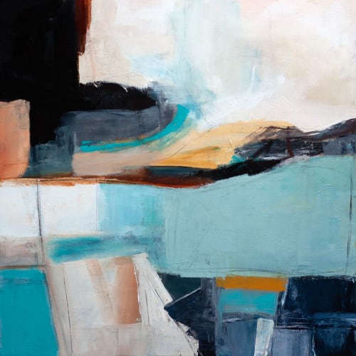 Voyage | Oil And Acrylic Painting in Paintings by Melanie Biehle