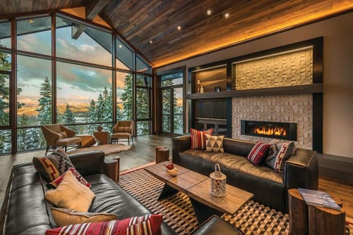 Tiles | Tiles by DUCHATEAU | Private Residence, Truckee in Truckee
