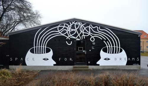 Mural in Charlottenlund | Murals by No Title