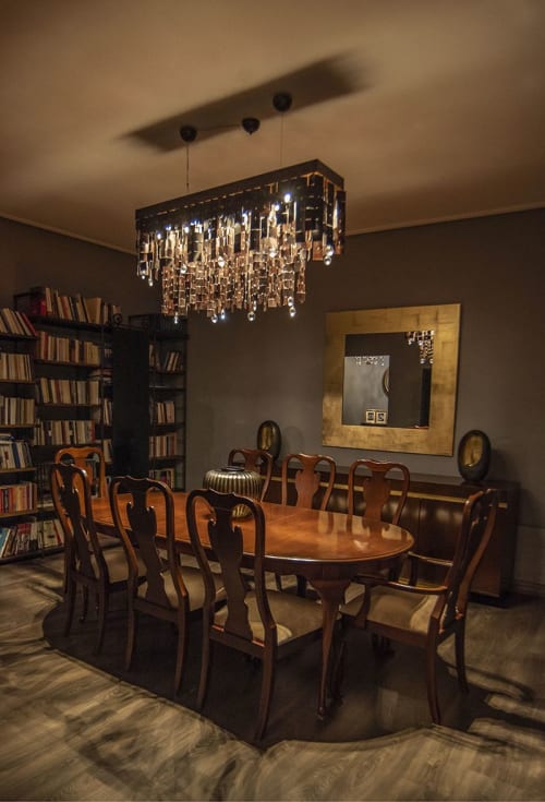 Byzantine Collection + Mirror Collection | Chandeliers by F+M FOS - Anna Maria Fragiskos Bitros