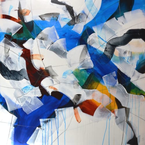 JOIE DE VIVRE XII | Oil And Acrylic Painting in Paintings by Johanne Brouillette