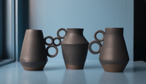 Ink Ring Vases | Vases & Vessels by Erin Hupp Ceramics | Metier in San Francisco
