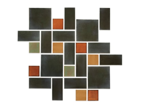 Craftsman Squares Tile | Tiles by Mercury Mosaics