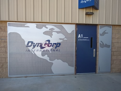 DynCorp International | Signage by Jones Sign Company