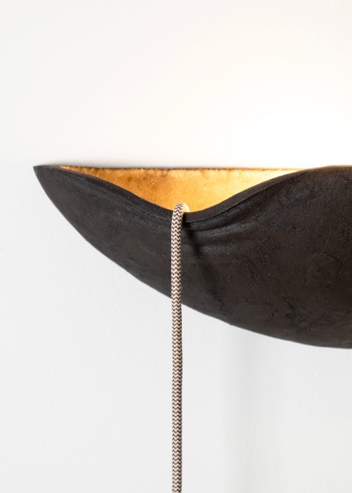 Loma Wall Light - Minimalist Ceramic Sconce by Catalin Filip | Wall Sculpture in Wall Hangings by Catalin Filip