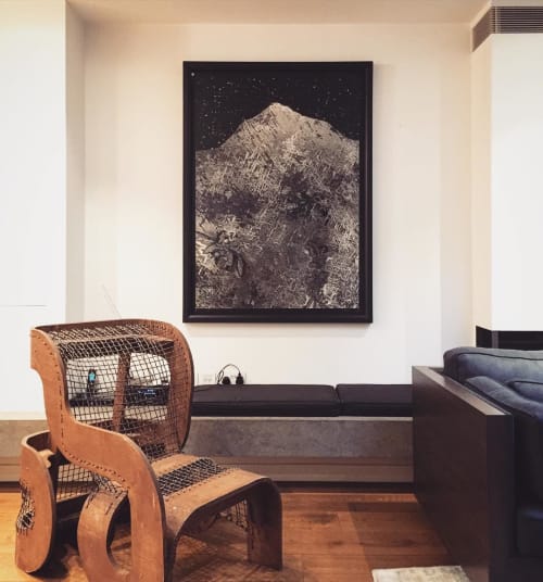 Meteorite Print / Widmanstätten Pattern | Photography by Casey Moore