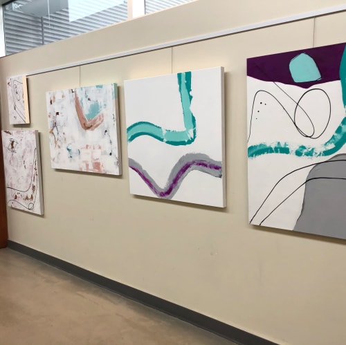 Gallery at Delbrook | Art Curation by Tana Lynn | Delbrook Community Recreation Centre in North Vancouver