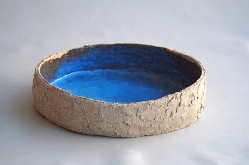 Hand-Built Ceramic Serving Bowl | Ceramic Plates by T A R A D | ClayMake Studio in Maylands