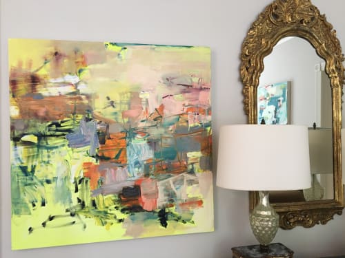 Pasadena | Paintings by Galen Cheney | Private Residence, New Canaan in New Canaan