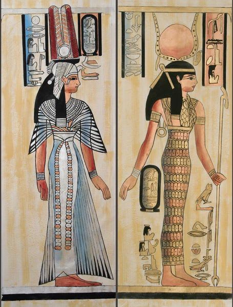 Egyptian mural | Murals by Sandra Renzi