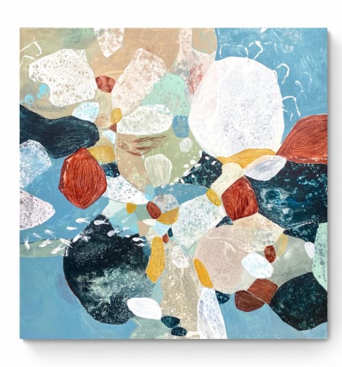 Sailing 2 | Oil And Acrylic Painting in Paintings by Cristina Dalla Valentina