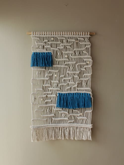 MAZE | Macrame Wall Hanging by Agnes Hansella | Private Residence in Jakarta