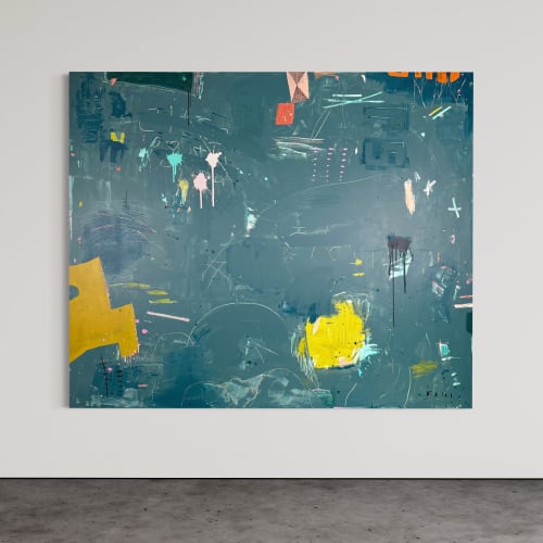 Refugio | Oil And Acrylic Painting in Paintings by Sarah Finucane