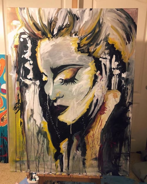 Shannan ORourke | Oil And Acrylic Painting in Paintings by ShammyBuns Art (SBA)