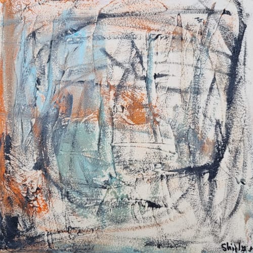 "Between Seasons" | Oil And Acrylic Painting in Paintings by Shirly Maimom Art