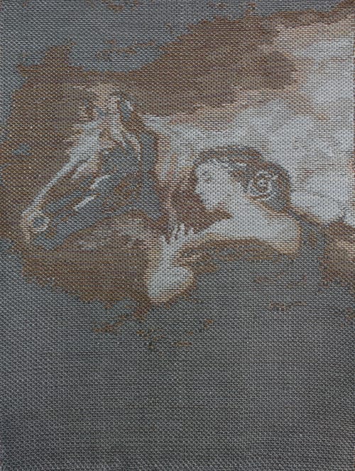 A Dream couple | Tapestry in Wall Hangings by Outi Martikainen