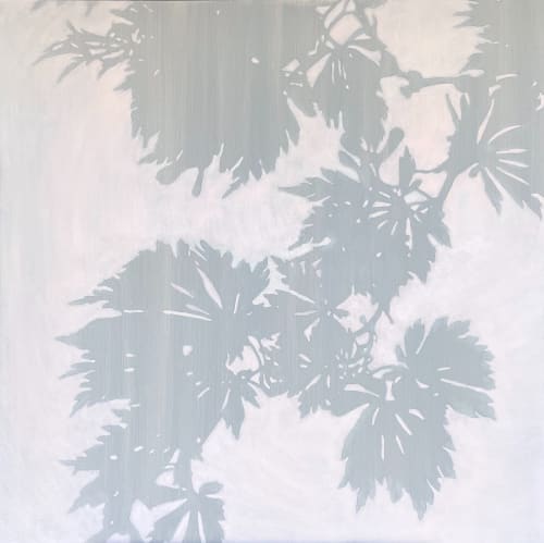 First Light: 36 x 36" Oil Painting | Oil And Acrylic Painting in Paintings by Christine So