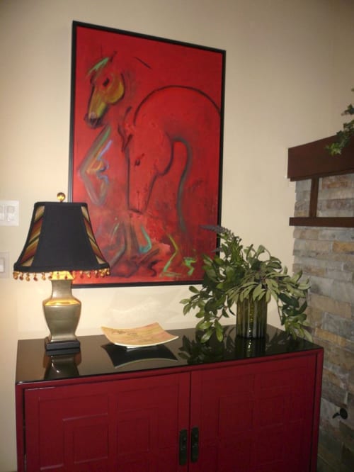 Swan | Oil And Acrylic Painting in Paintings by Donna B Fine Art, Donna Bernstein, Artist