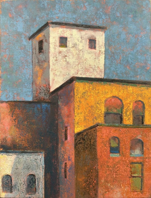 Spanish Quarter | Mixed Media in Paintings by Rich Godfrey