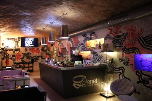 G Planet Mural | Murals by Habit 701