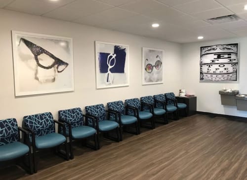 Unique thought provoking fine art created for Doctors in Eustis, Florida | Photography by Suzann Kaltbaum | Fishman & Sheridan eyeCare Specialists in Eustis