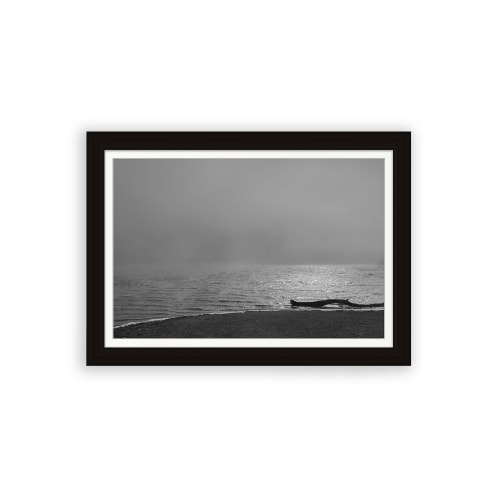 DRIFT︱Rose Valley Lake, CA︱Minimalist Wall Art︱Black & White | Photography by Jess Ansik