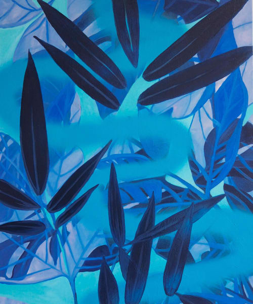 Night Shadows I | Oil And Acrylic Painting in Paintings by Anne Blenker