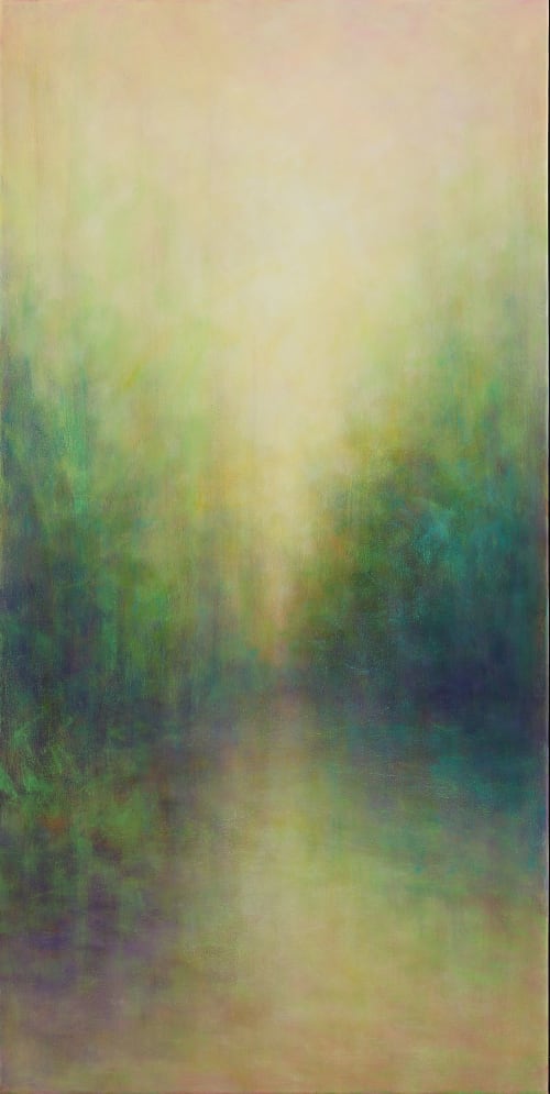Lost in Shanghai Series Framed | Oil And Acrylic Painting in Paintings by Victoria Veedell