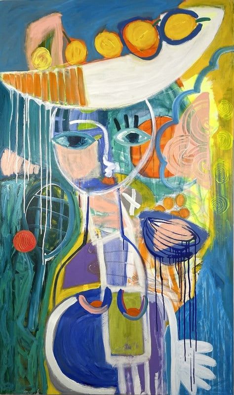 Love Warrior | Sold | Oil And Acrylic Painting in Paintings by Aleea Jaques