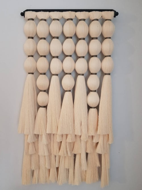 Boho woven wall hanging large wall weaving tapestry | Wall Hangings by Sarmal Design