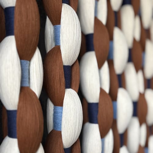 Hand Woven Fiber Wall Hanging | Wall Hangings by Sarmal Design