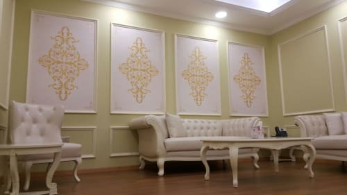 Grace | Wallpaper in Wall Treatments by Affreschi & Affreschi | Medcare Women & Children Hospital in Dubai