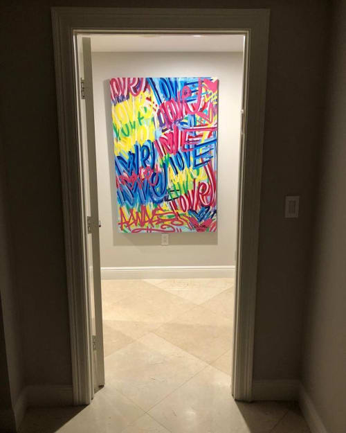Love Love Love Always | Paintings by Chris Riggs