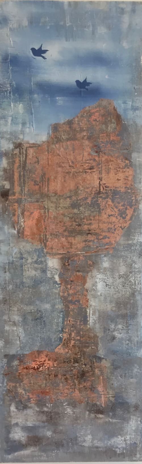 Life tree. SOLD | Oil And Acrylic Painting in Paintings by Margaret Alice Høiesen