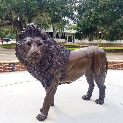 Lion | Public Sculptures by Big Statues LLC