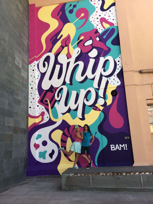 Whip Up | Street Murals by Shoutbam