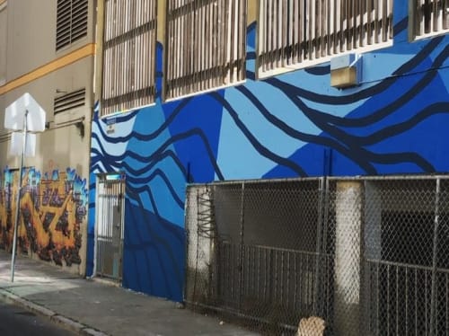 Exterior Mural | Murals by Strider Patton | Redding Elementary School in San Francisco