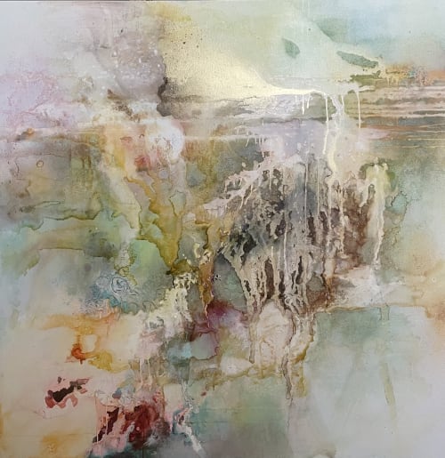 Gorge Walk:Summer | Oil And Acrylic Painting in Paintings by The Mink Gallery