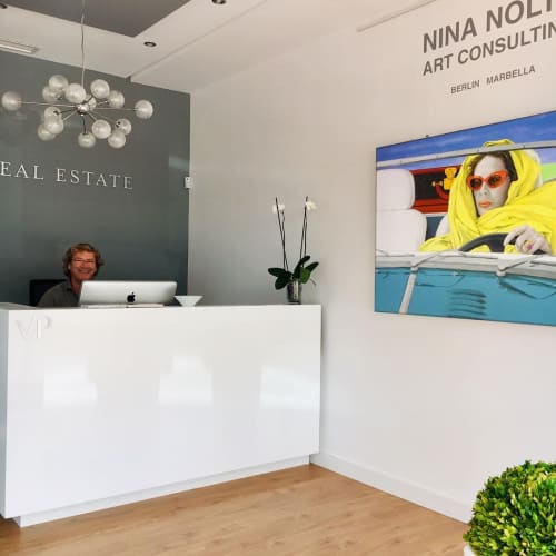 I'll Remember April | Paintings by Nina Nolte | Von Poll Real Estate in San Pedro Alcántara