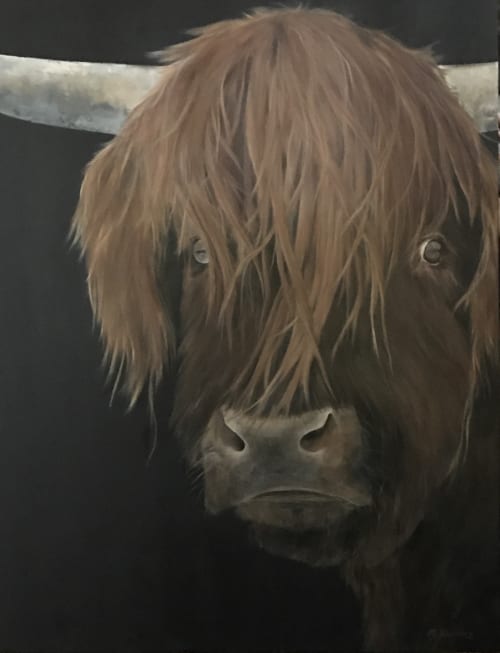 Feelin’ Bullish | Paintings by Marilyn Landers