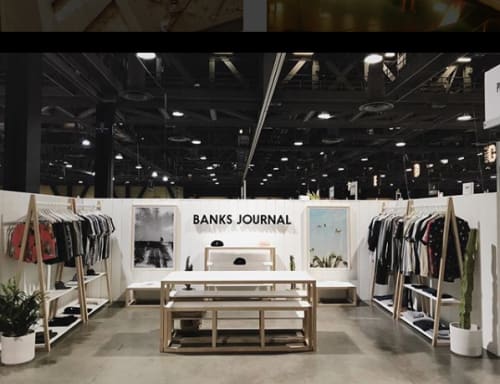 Banks Journal Custom Booth Buildout 2 By Coyote Custom Woodwork