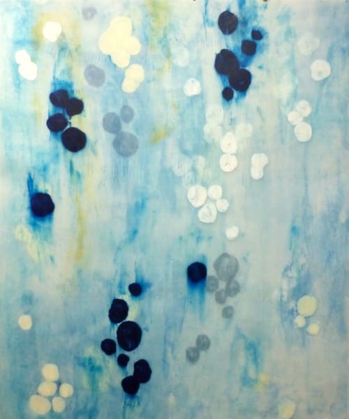 The Color of Water 29 and 30 | Oil And Acrylic Painting in Paintings by Jane Guthridge | Raven Gallery in Aspen