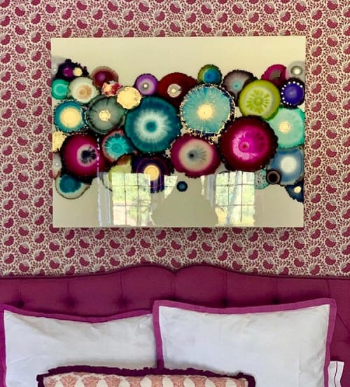 Dusty Road | Mixed Media by Laura Van Horne Art | Gray Sky Gallery in Seattle