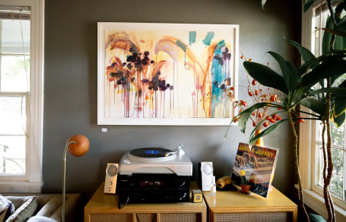 Palace (For Frankenthaler & Matisse) | Paintings by Caroline Wright