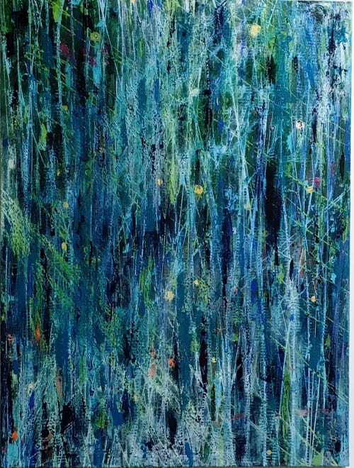 Blue Mood | Paintings by Andi Williams Art