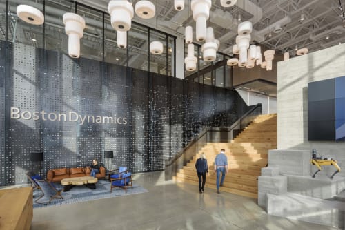 Boston Dynamics Headquarters + Test Lab Facilities | Interior Design by Bergmeyer | Boston Dynamics Inc in Waltham