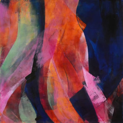 Enfolding | Oil And Acrylic Painting in Paintings by Kimbal Quist Bumstead