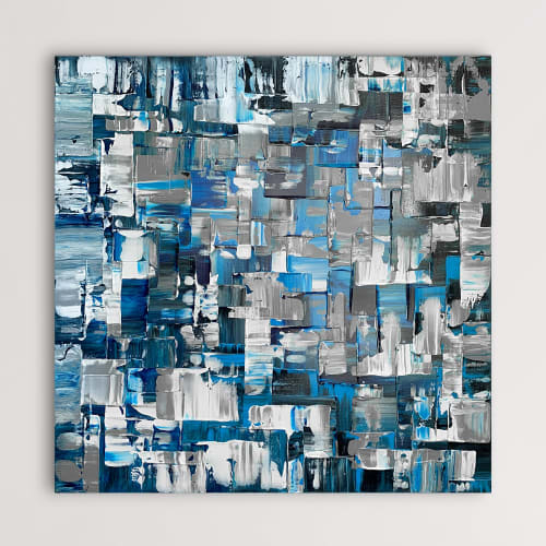 Coolness (SOLD) | Oil And Acrylic Painting in Paintings by Alessia Lu