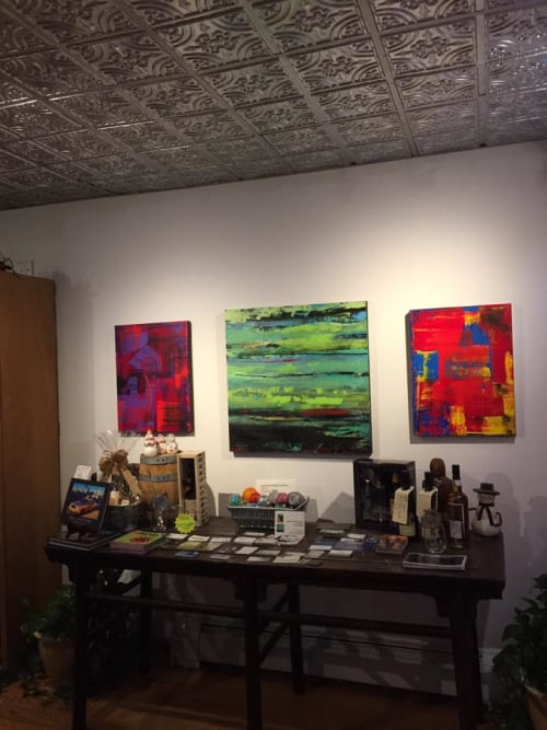 Alice Lipping | Paintings by Alice Lipping | Astoria Park Wine & Spirits in Queens