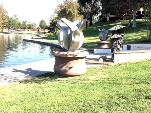 Tulips for Temecula | Public Sculptures by Jeroen Stok